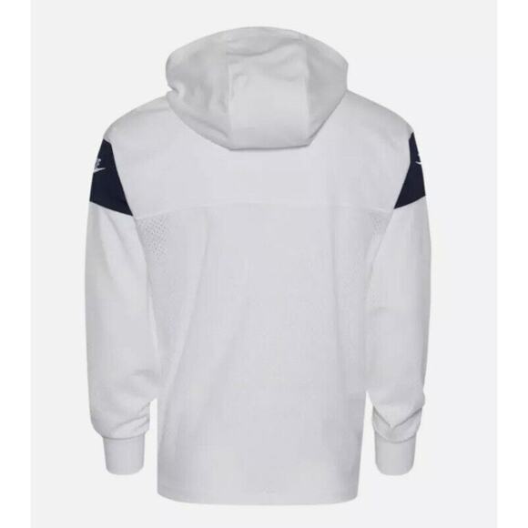 Nike Los Angeles Sz M Men’s Athletic Football LA Pullover Hoodie White NEW $100 - Picture 3 of 7